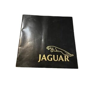 Vintage 1985 Jaguar Series III XJ6 Sales Brochure Original 1984 Print Black Gold
